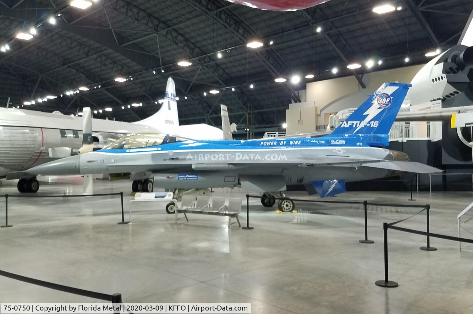 75-0750, 1975 General Dynamics YF-16A Fighting Falcon C/N 61-6, F-16A zx