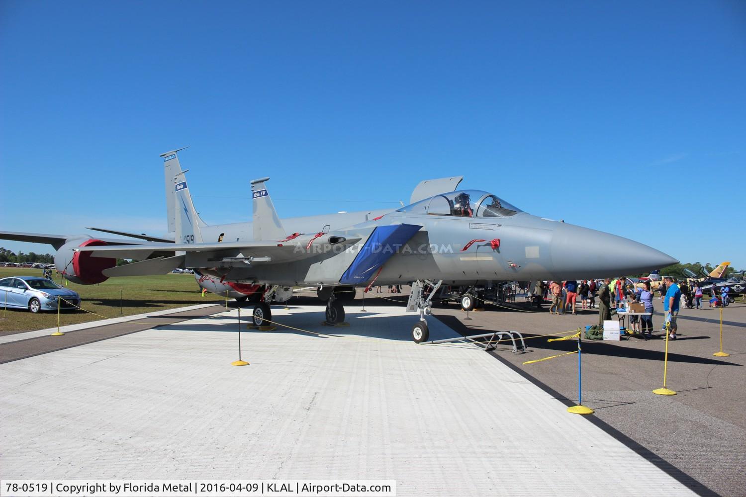 78-0519, 1978 McDonnell Douglas F-15C Eagle C/N 0506/C052, F-15 zx LAL