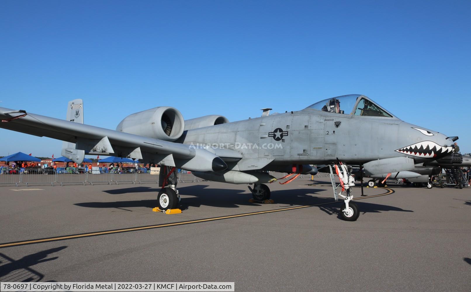 78-0697, 1978 Fairchild Republic A-10C Thunderbolt II C/N 317, A-10 zx