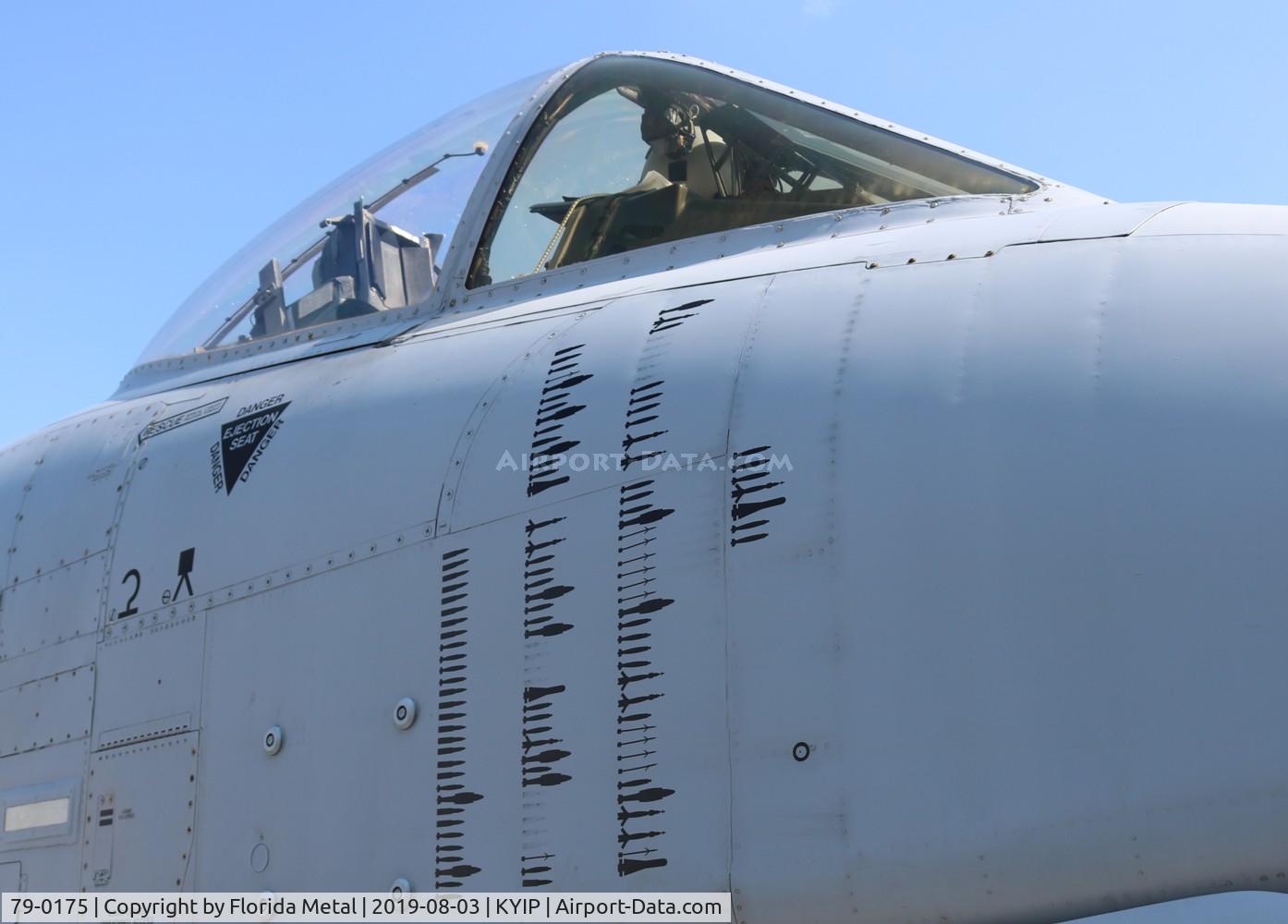 79-0175, 1979 Fairchild Republic A-10C Thunderbolt II C/N A10-0439, A-10 zx