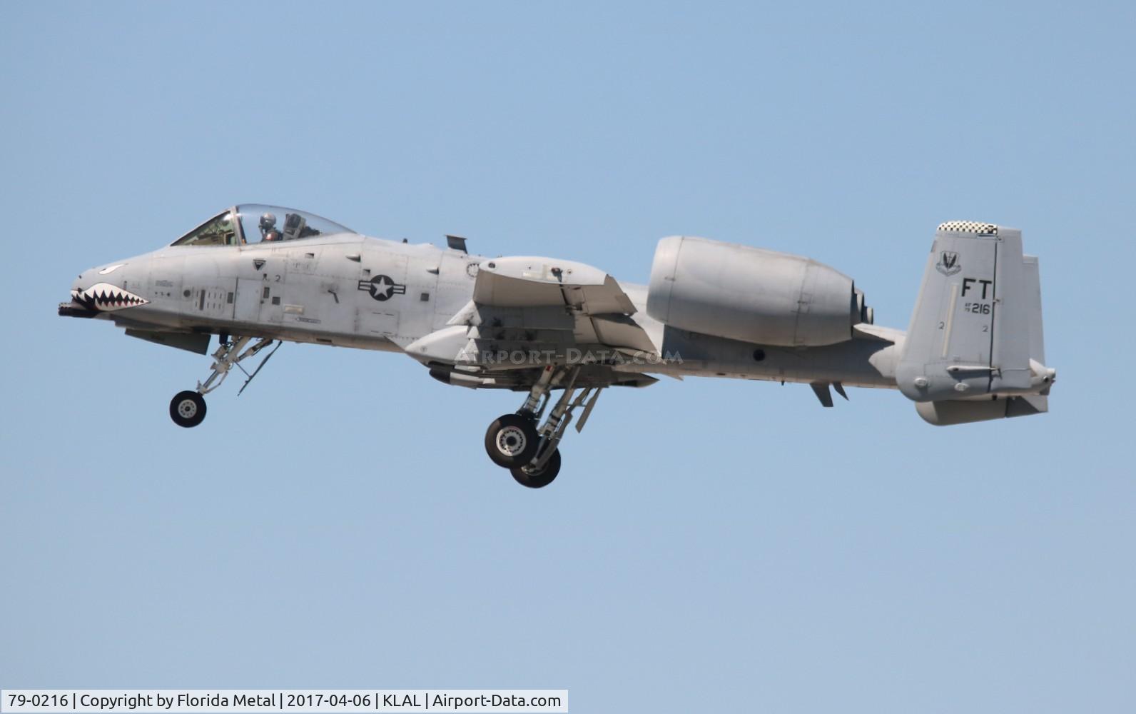 79-0216, 1979 Fairchild Republic A-10C Thunderbolt II C/N A10-0480, A-10 zx LAL