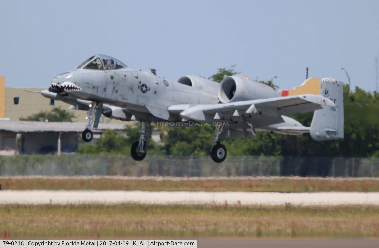 79-0216, 1979 Fairchild Republic A-10C Thunderbolt II C/N A10-0480, A-10 zx