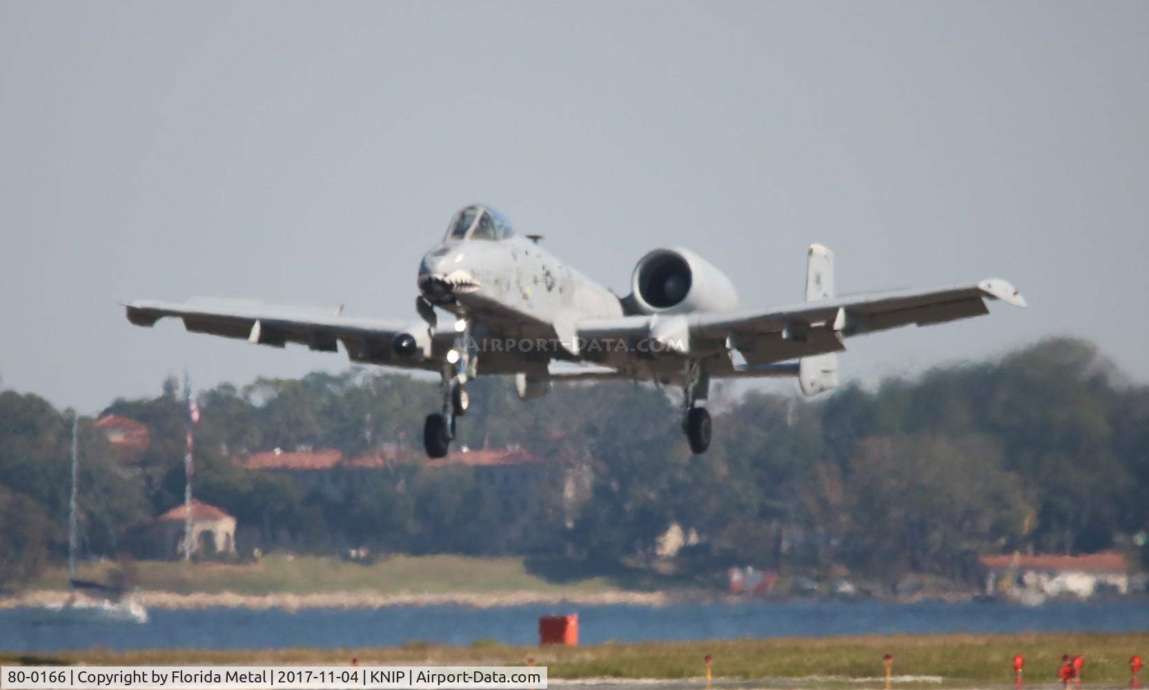 80-0166, 1980 Fairchild Republic A-10C Thunderbolt II C/N A10-0516, NAS JAX 2017