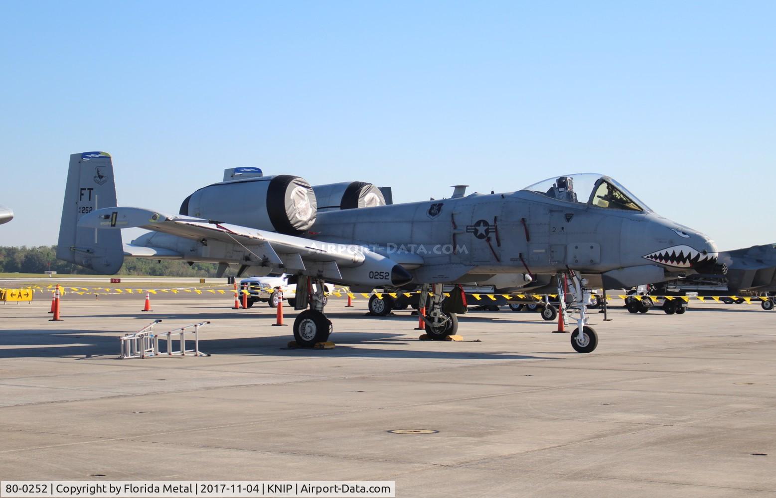 80-0252, 1980 Fairchild Republic A-10C Thunderbolt II C/N A10-0602, A-10 zx