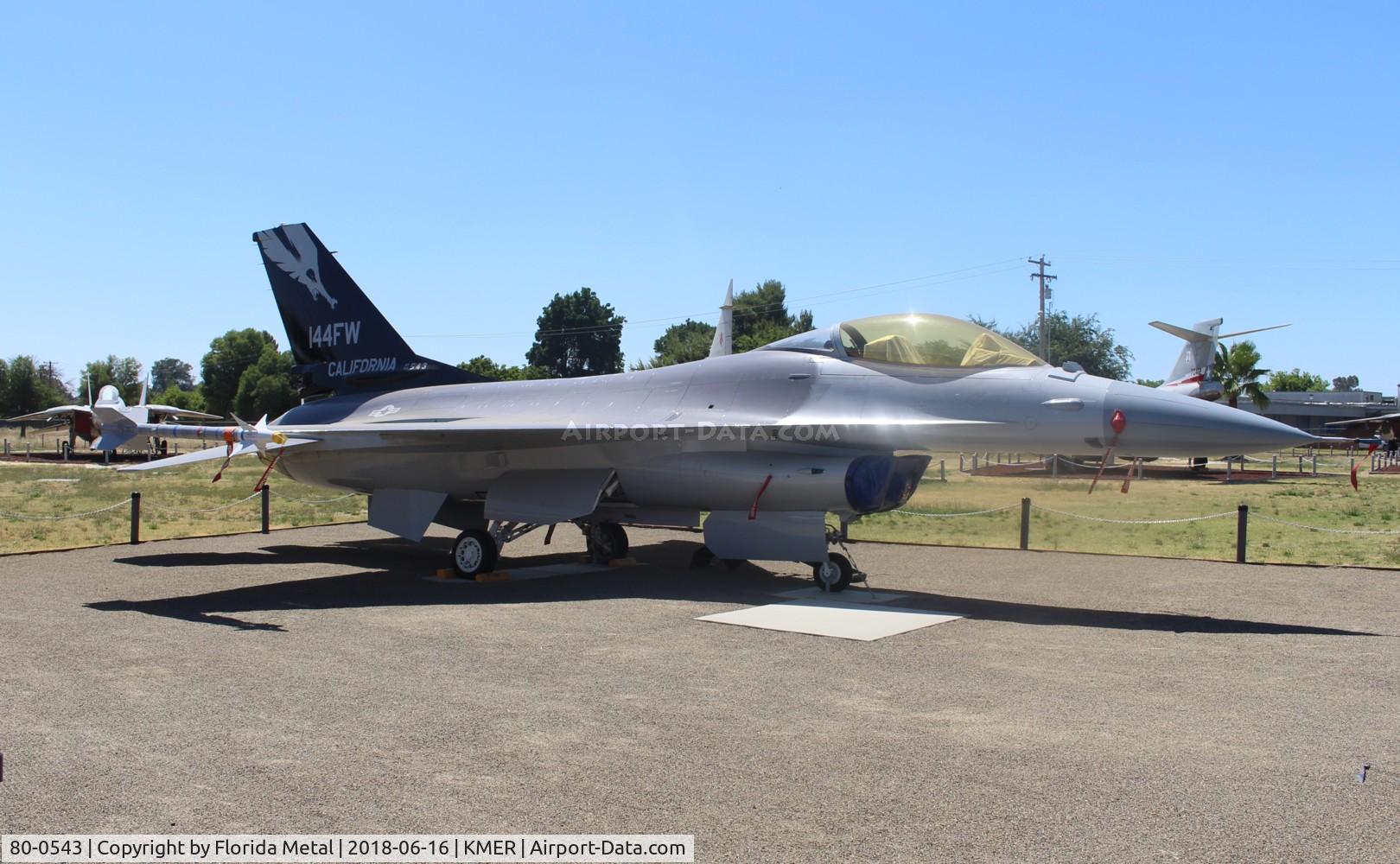 80-0543, 1980 General Dynamics F-16A Fighting Falcon C/N 61-264, F-16A zx