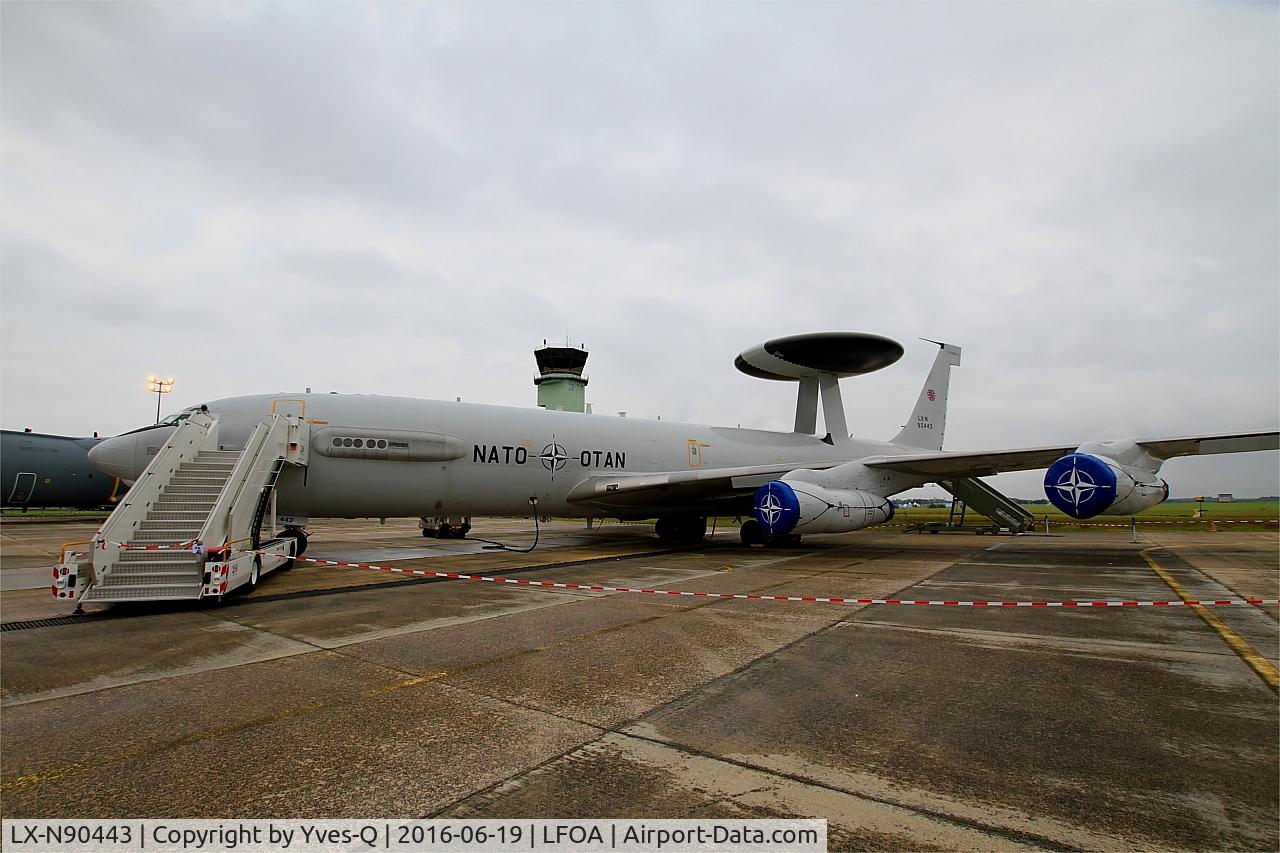 LX-N90443, 1981 Boeing E-3A Sentry C/N 22838, Boeing E-3A Sentry, Static display, Avord Air Base 702 (LFOA) Open day 2016