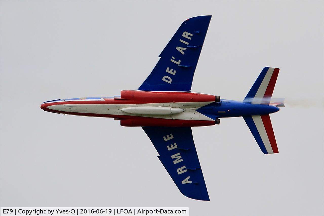 E79, Dassault-Dornier Alpha Jet E C/N E79, Dassault-Dornier Alpha Jet E (F-TERR), Athos 04 of Patrouille de France 2016, Avord Air Base 702 (LFOA) Open day 2016