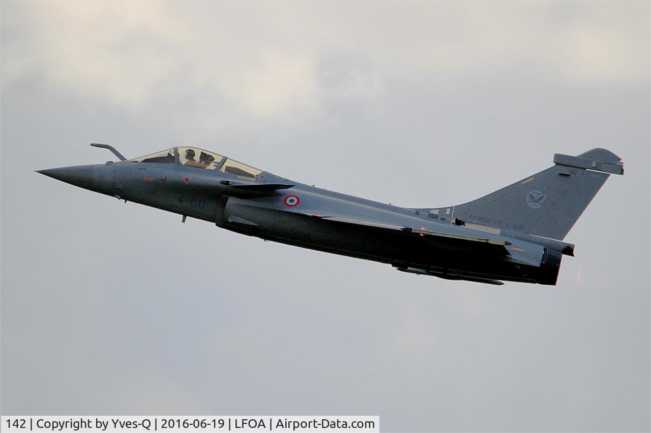 142, 2013 Dassault Rafale C C/N 142, Dassault Rafale C, Solo display, Avord Air Base 702 (LFOA) Open day 2016