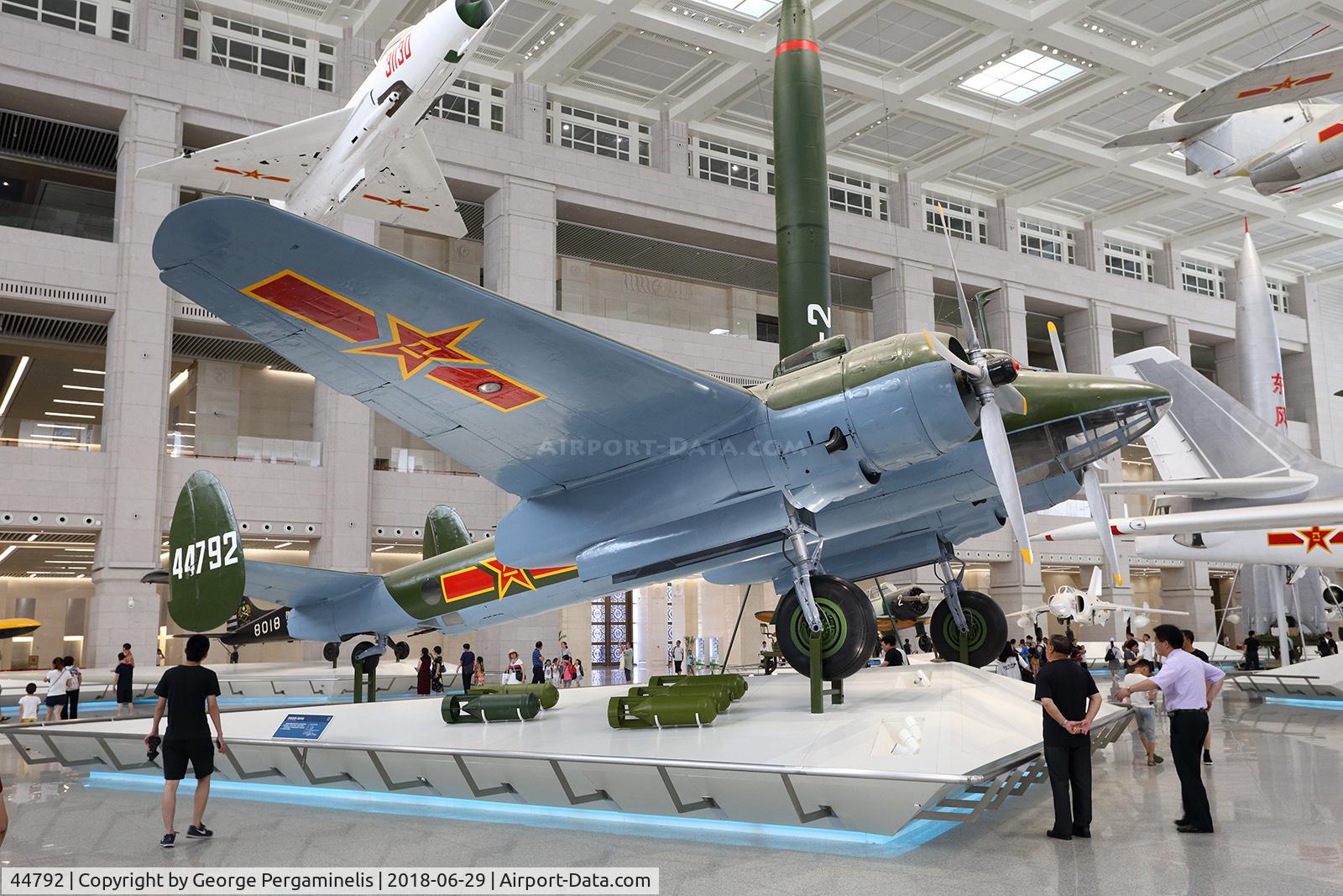 44792, Tupolev Tu-2S C/N Not found 44792, Beijing Military Museum.