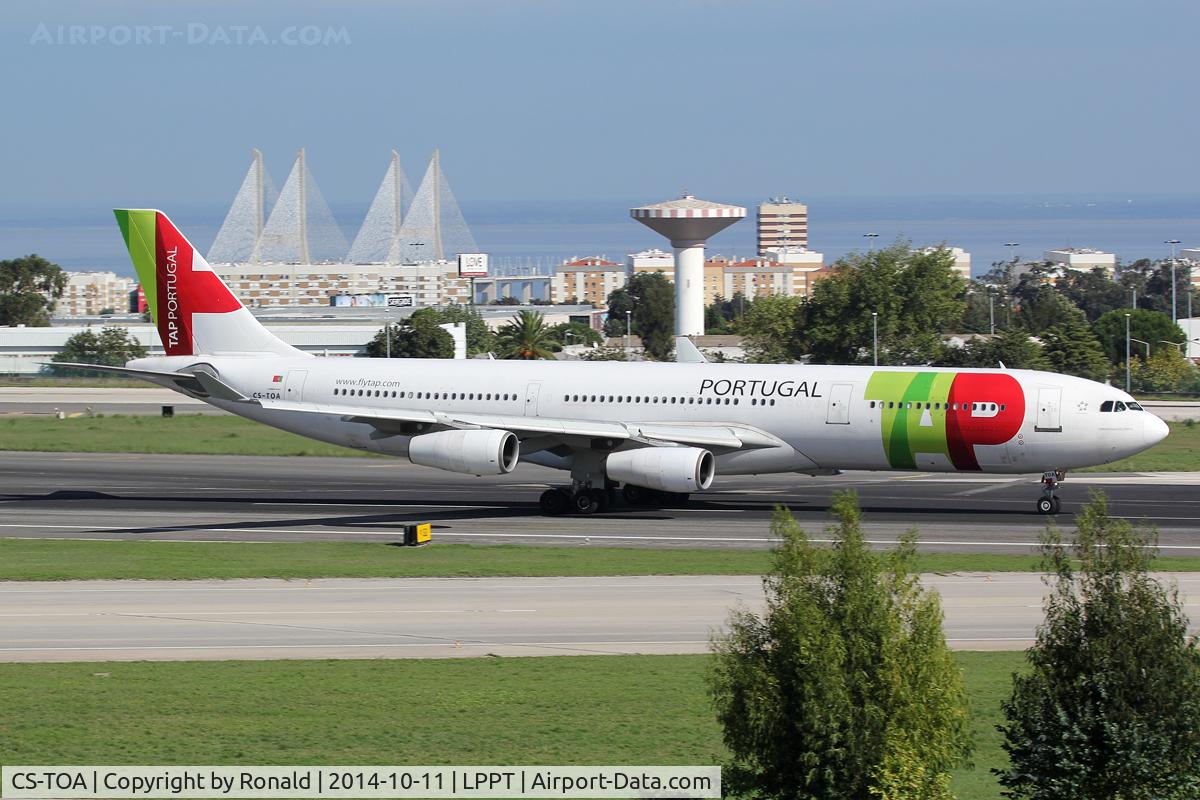 CS-TOA, 1994 Airbus A340-312 C/N 041, at lis