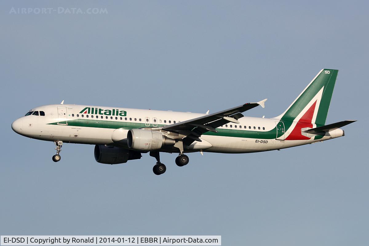 EI-DSD, 2007 Airbus A320-216 C/N 3076, at bru