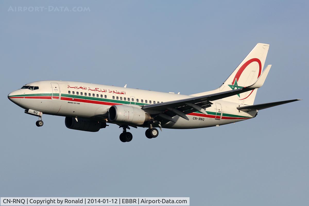 CN-RNQ, 2000 Boeing 737-7B6 C/N 28985, at bru