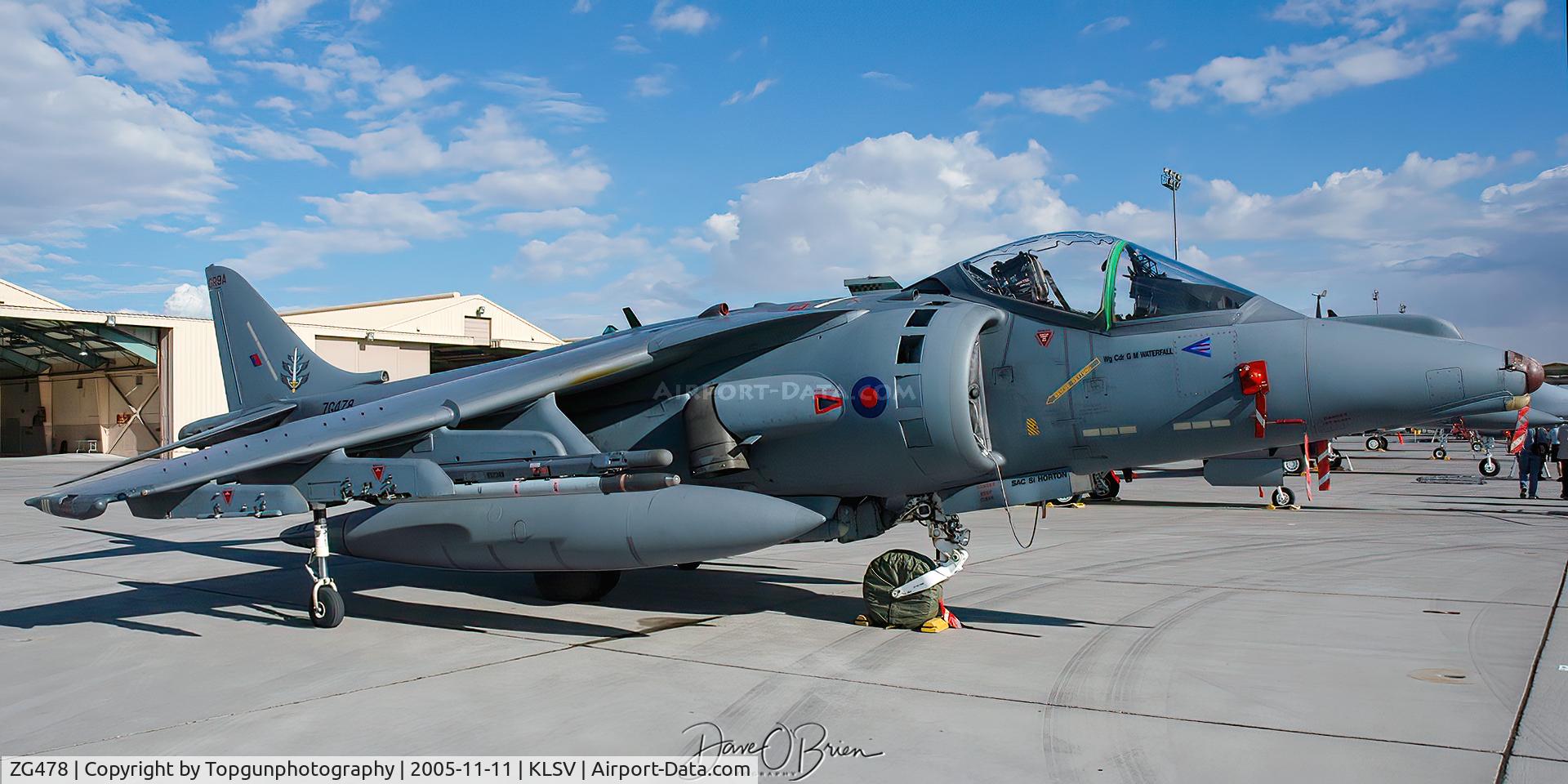 ZG478, British Aerospace Harrier GR.9A C/N P68, Aviation Nation 05 Static Display