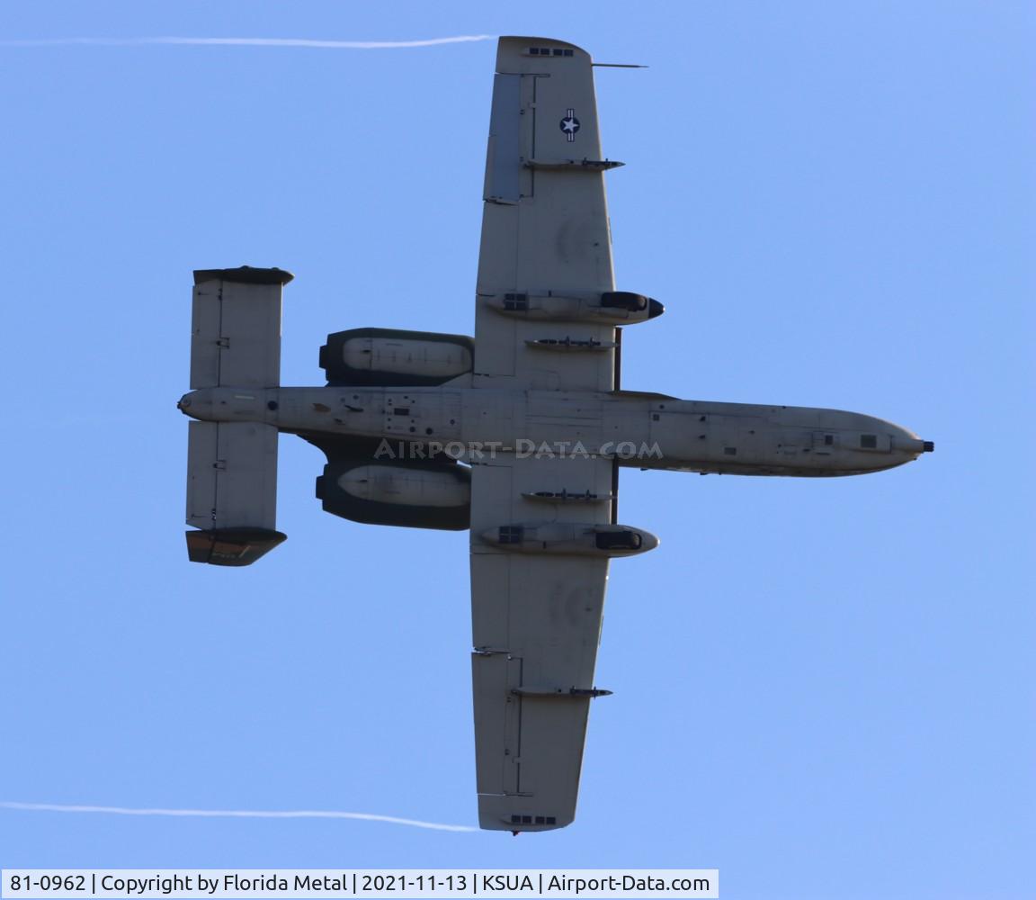 81-0962, 1981 Fairchild Republic A-10C Thunderbolt II C/N A10-0657, Stuart 2021
