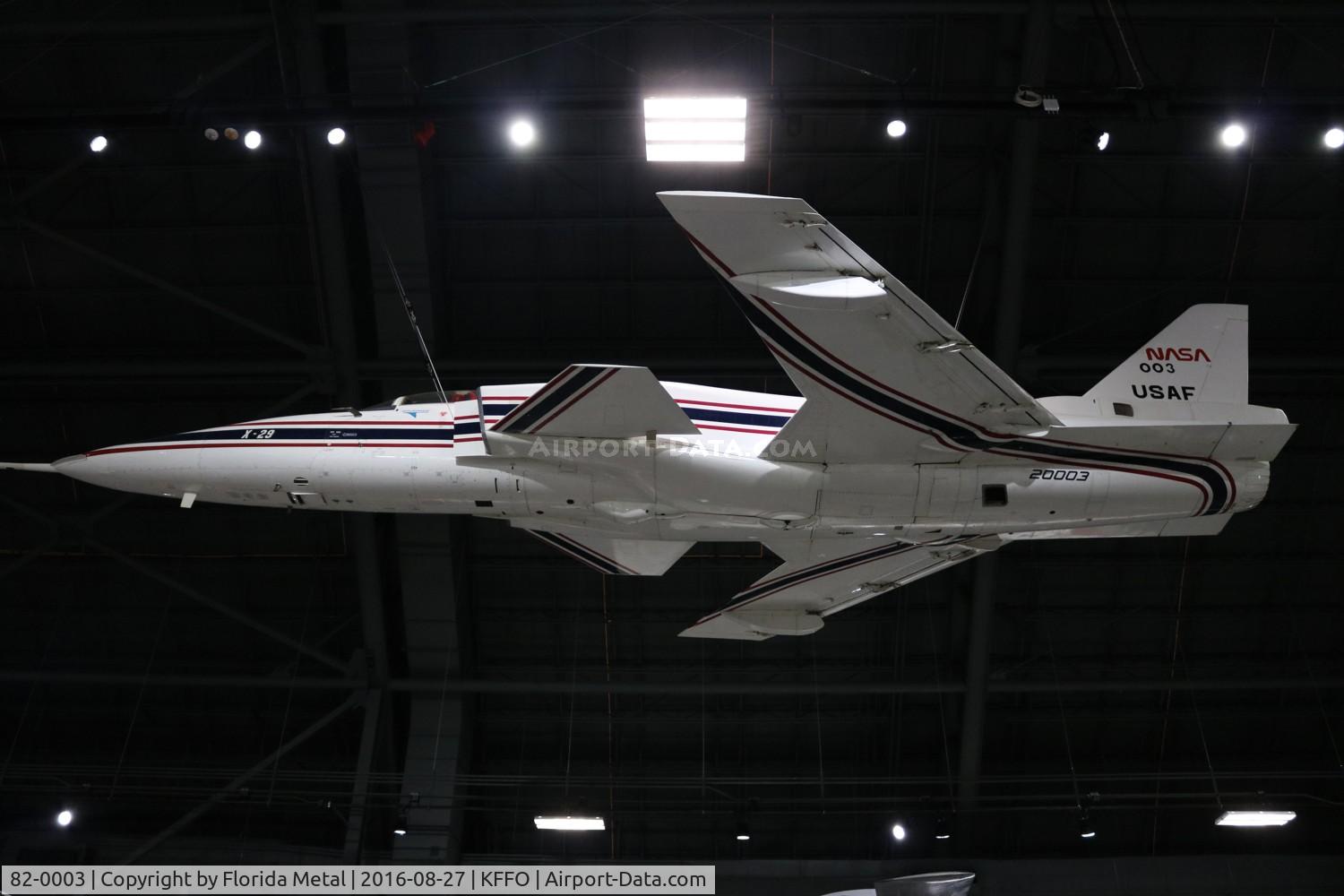 82-0003, 1982 Grumman X-29A C/N Not found 82-0003, USAF Museum 2016