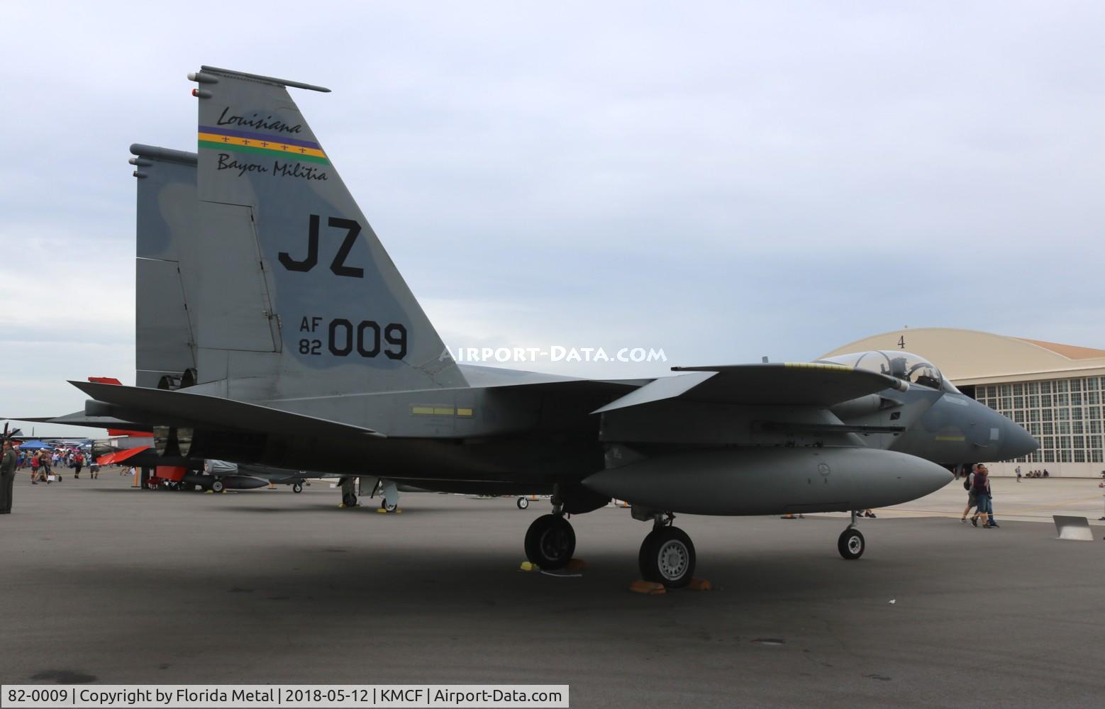 82-0009, 1982 McDonnell Douglas F-15C Eagle C/N 0820/C240, F-15 zx