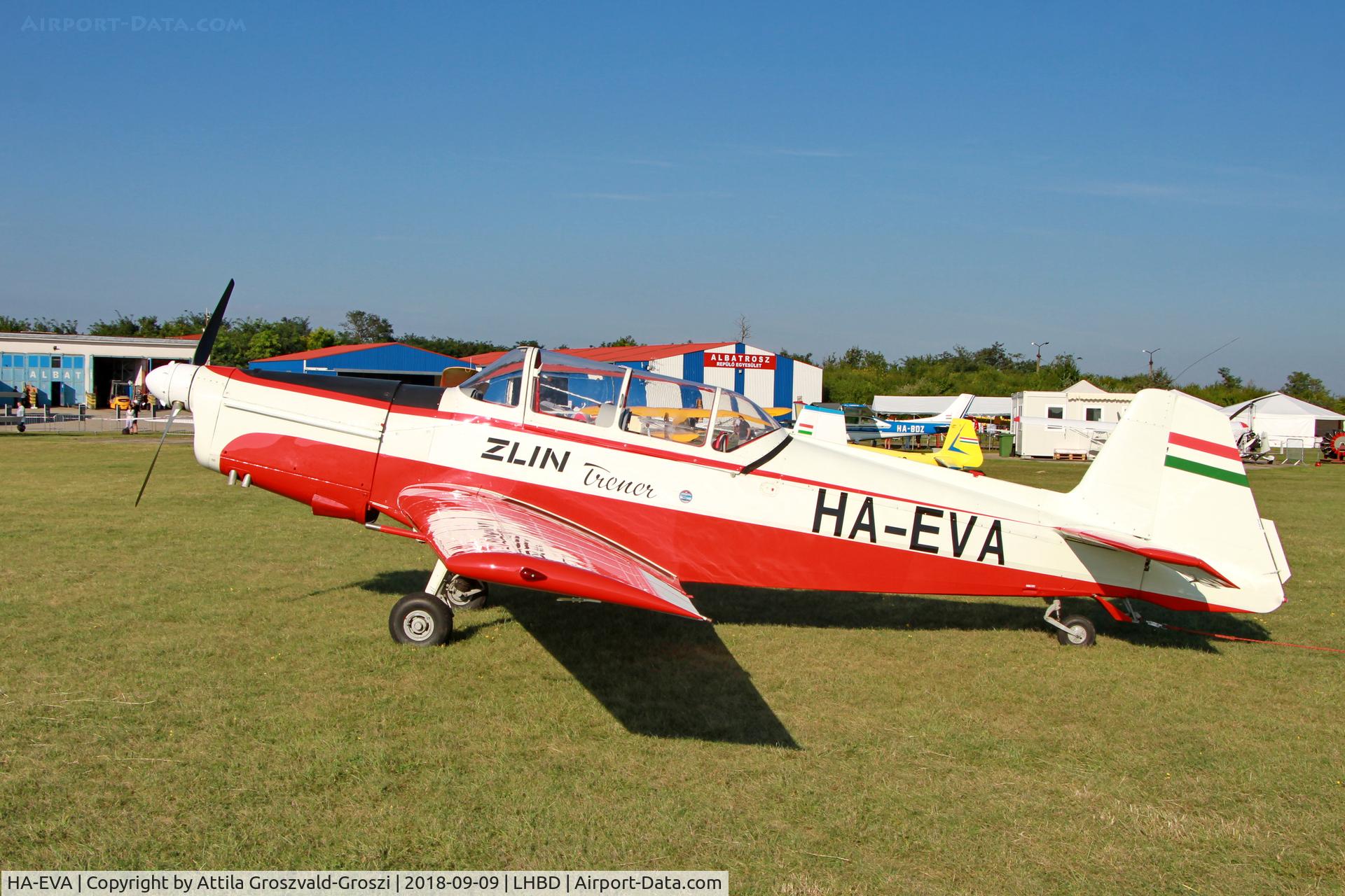HA-EVA, Zlin 526M Trener C/N 1021, LHBD - Börgönd Airport, Hungary. Börgönd Air Show 2018