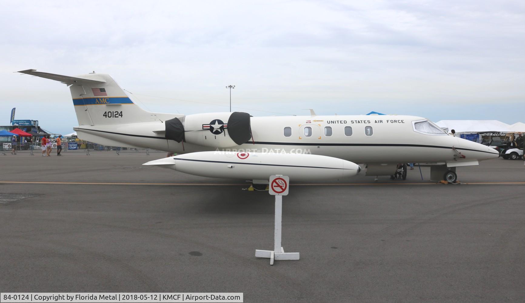 84-0124, 1984 Gates Learjet C-21A C/N 35A-570, C-21A zx