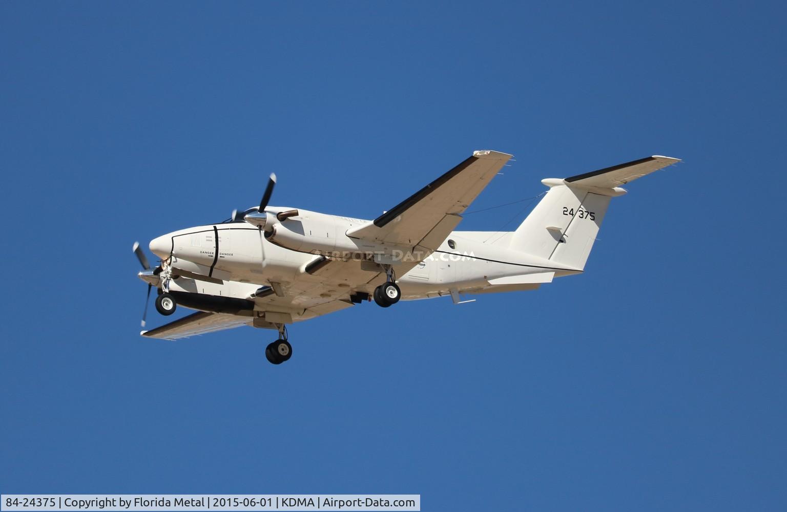 84-24375, 1984 Beech C-12D Huron C/N BP-46, C-12 zx
