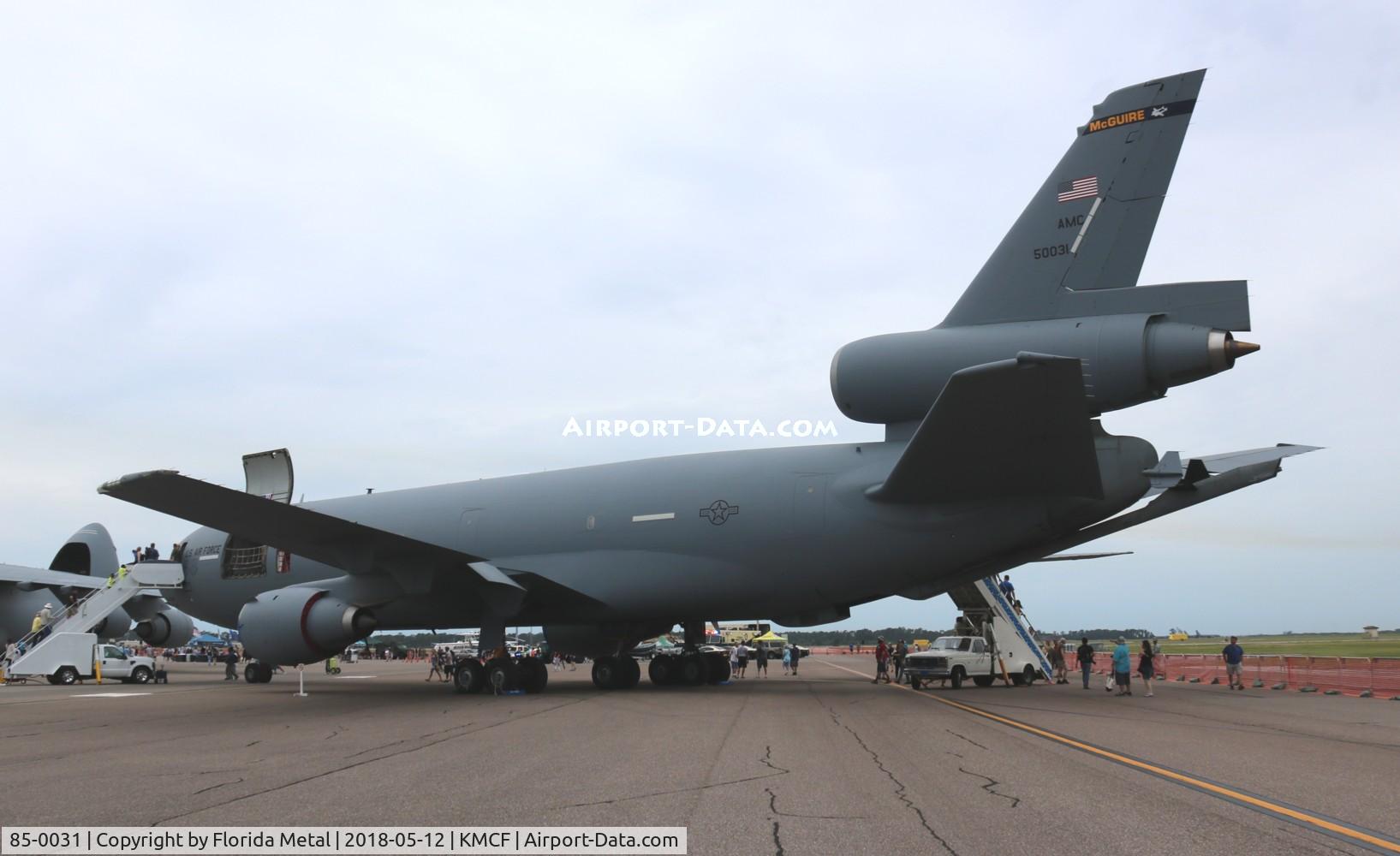 85-0031, 1985 McDonnell Douglas KC-10A Extender C/N 48236, KC-10A zx