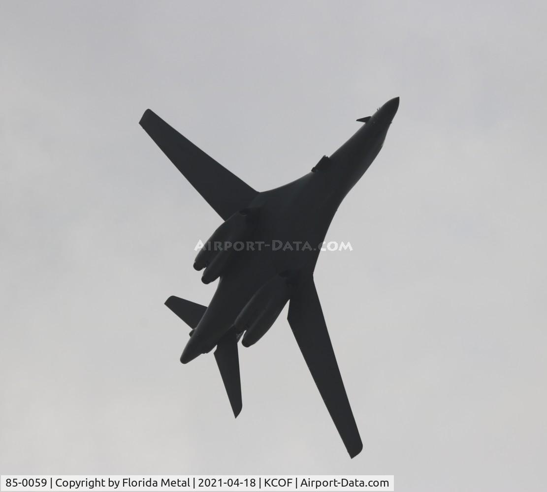 85-0059, 1985 Rockwell B-1B Lancer C/N 19, B-1B zx