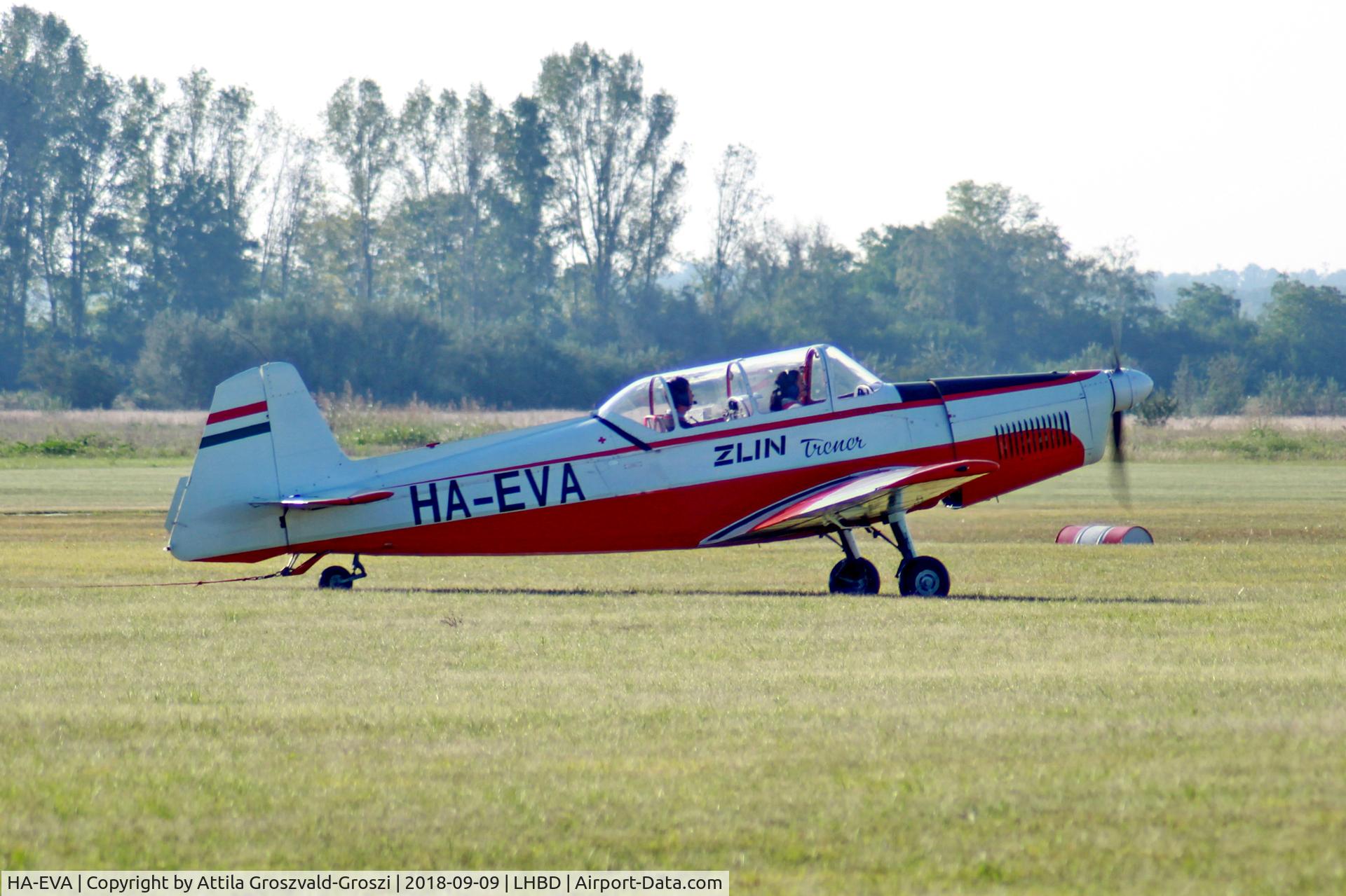 HA-EVA, Zlin 526M Trener C/N 1021, LHBD - Börgönd Airport, Hungary. Börgönd Air Show 2018