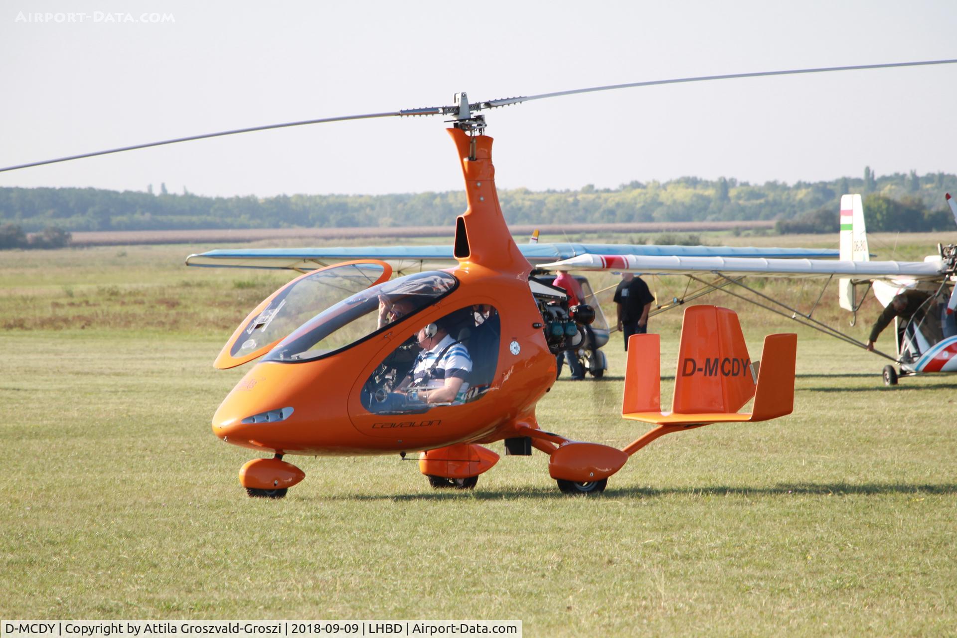 D-MCDY, AutoGyro Cavalon, LHBD - Börgönd Airport, Hungary. Börgönd Air Show 2018