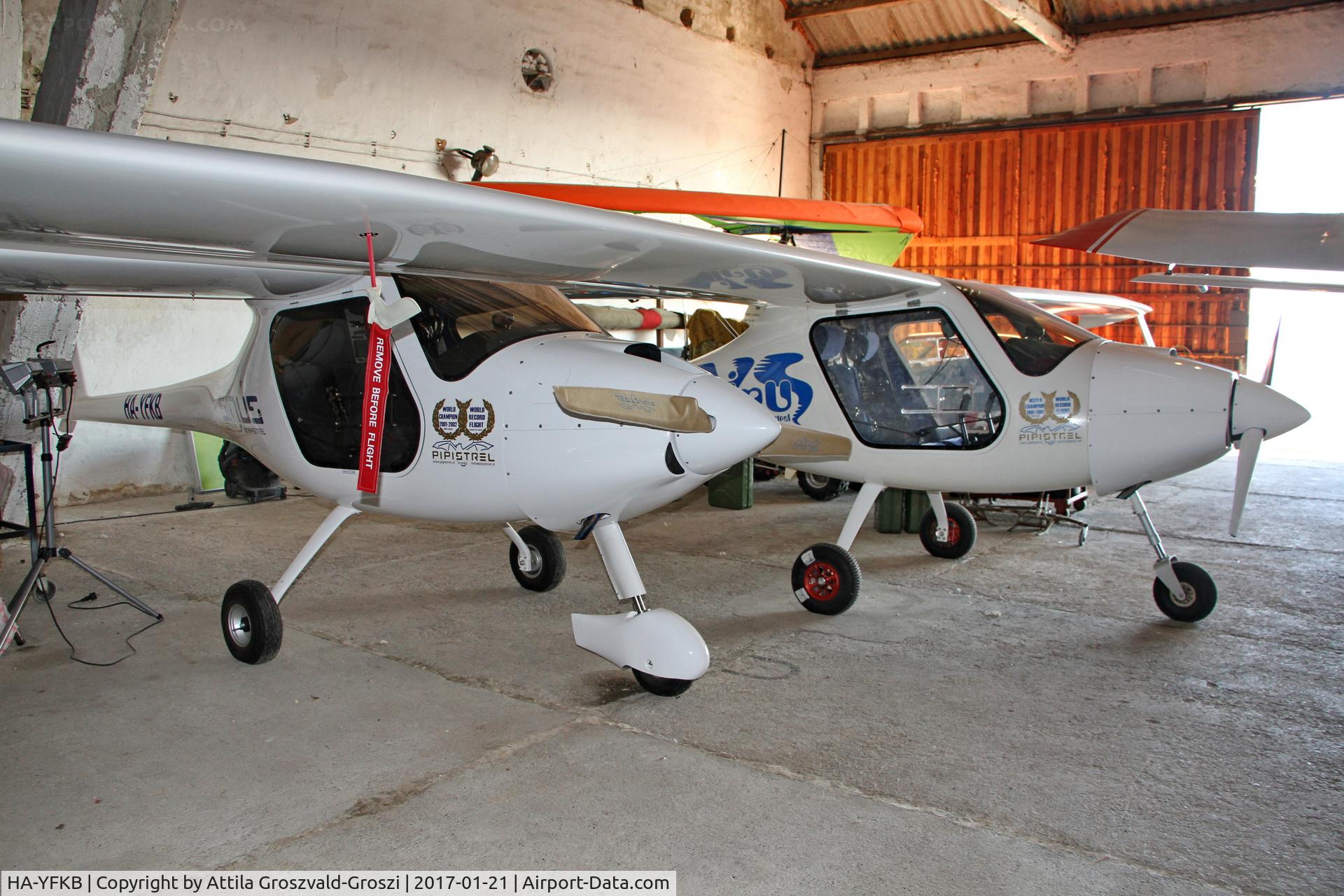 HA-YFKB, Pipistrel Sinus Flex C/N 602 SFN 912, Balatonfökajár Airport, Hungary