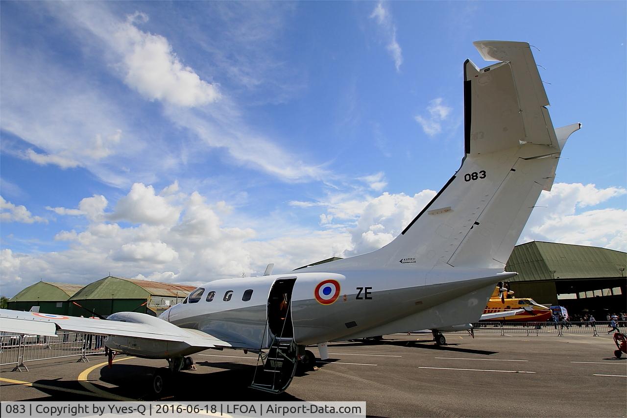 083, 1983 Embraer EMB-121AA Xingu C/N 121083, Embraer EMB-121AA Xingu, Static display, Avord Air Base 702 (LFOA) Open day 2016