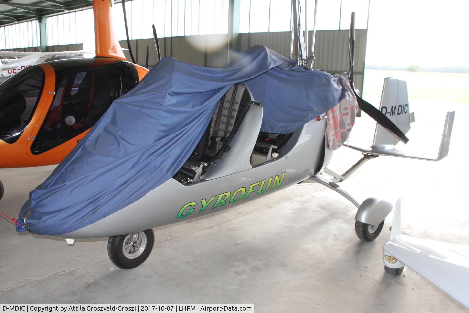 D-MDIC, AutoGyro Europe MT-03 C/N ., LHFM - Meidl Airport, Fertöszentmiklós, Hungary