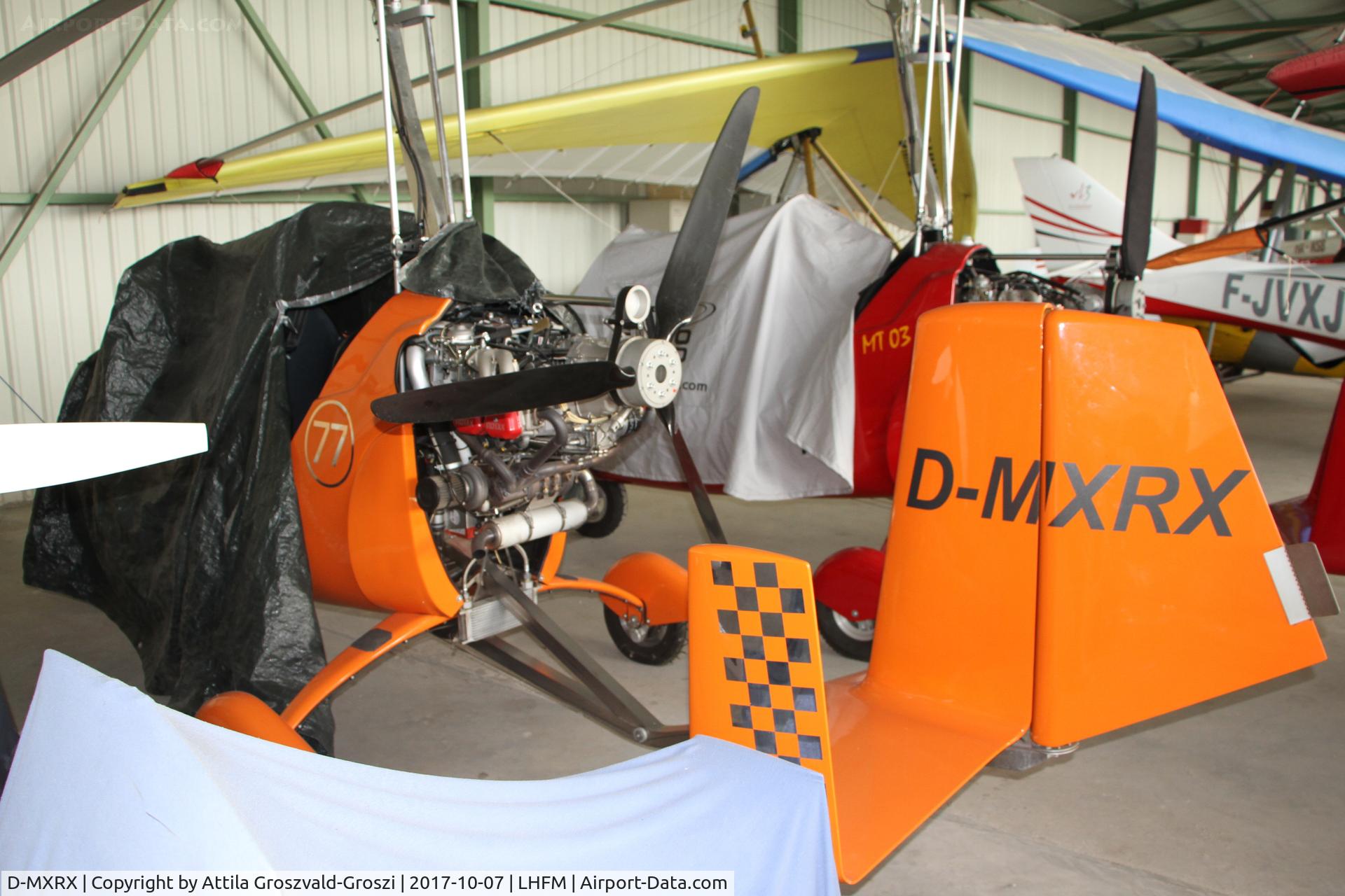 D-MXRX, AutoGyro Europe MTOsport C/N M00993, LHFM - Meidl Airport, Fertöszentmiklós, Hungary