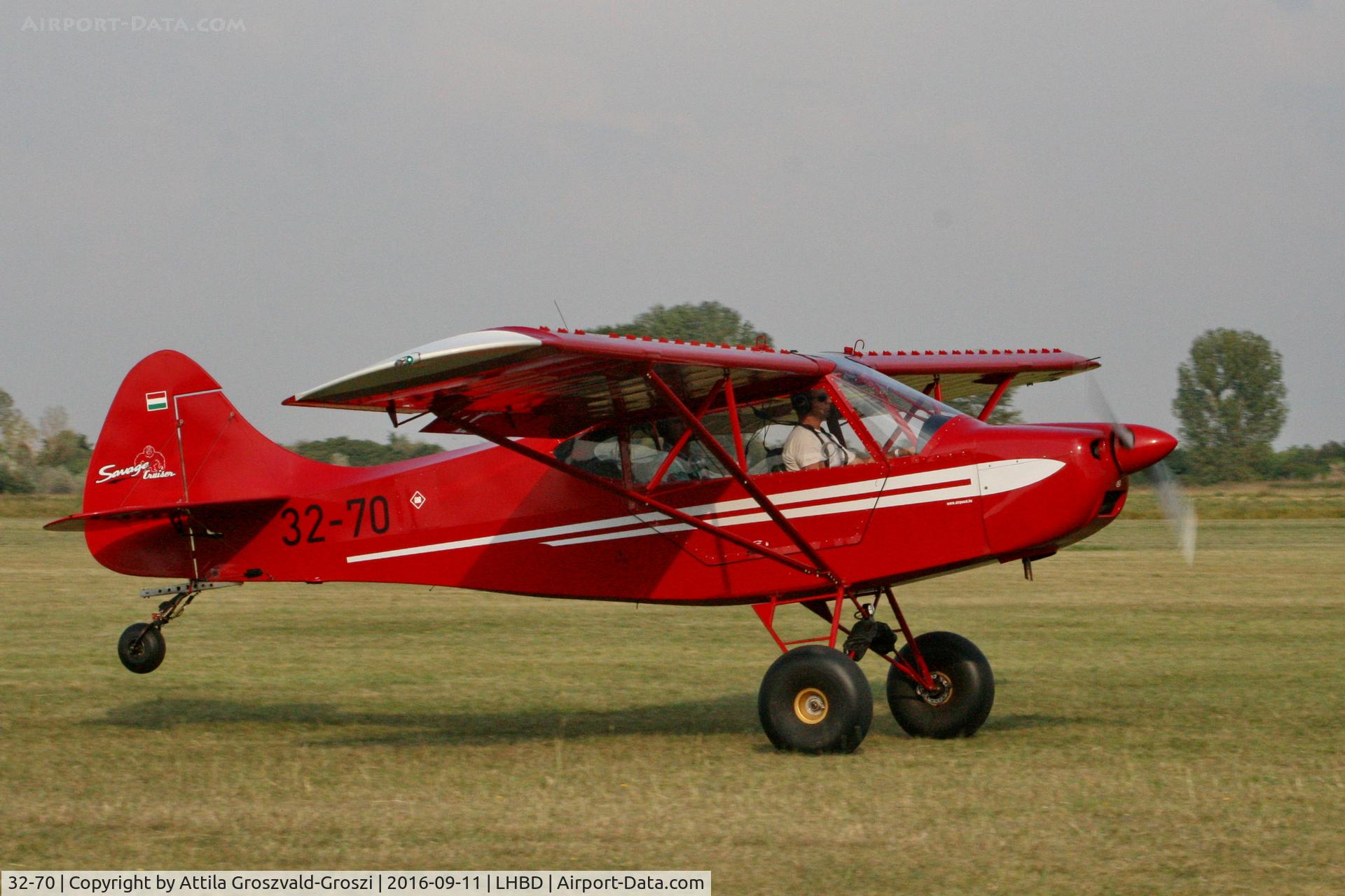 32-70, 2010 Zlin Savage Cruiser C/N 202, LHBD - Börgönd Airport, Hungary. Börgönd Air Show 2016