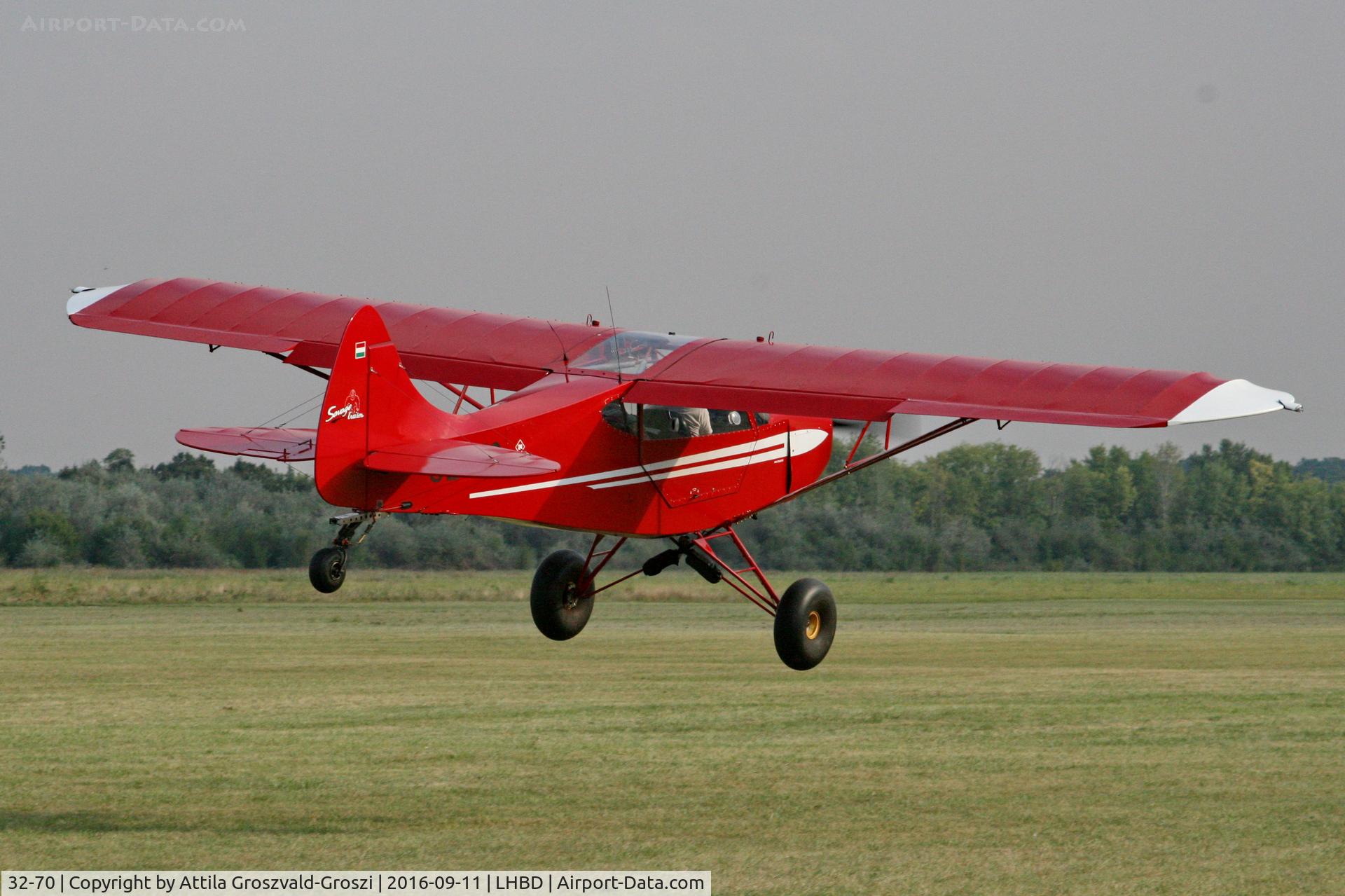 32-70, 2010 Zlin Savage Cruiser C/N 202, LHBD - Börgönd Airport, Hungary. Börgönd Air Show 2016