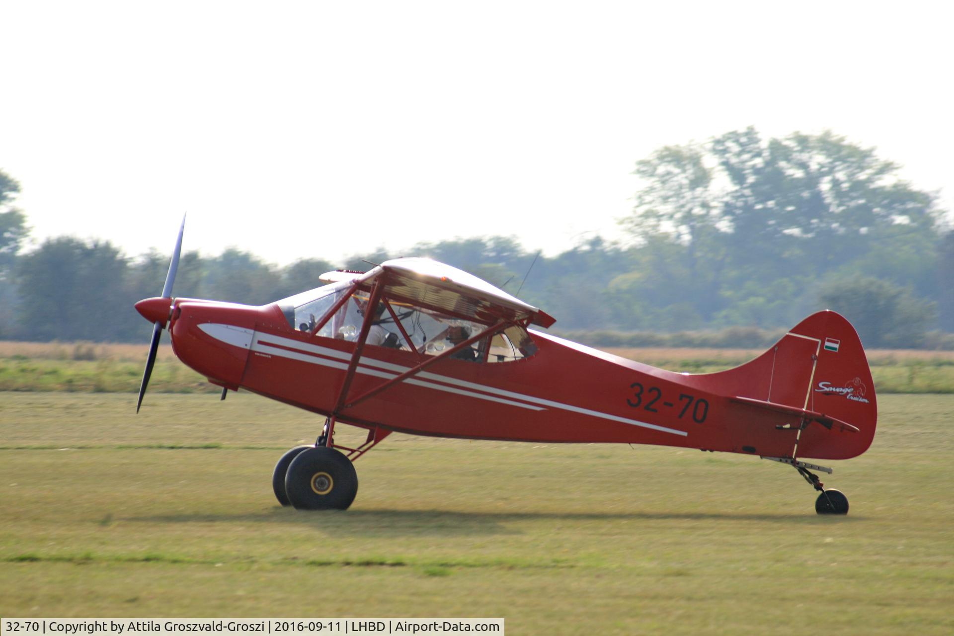 32-70, 2010 Zlin Savage Cruiser C/N 202, LHBD - Börgönd Airport, Hungary. Börgönd Air Show 2016