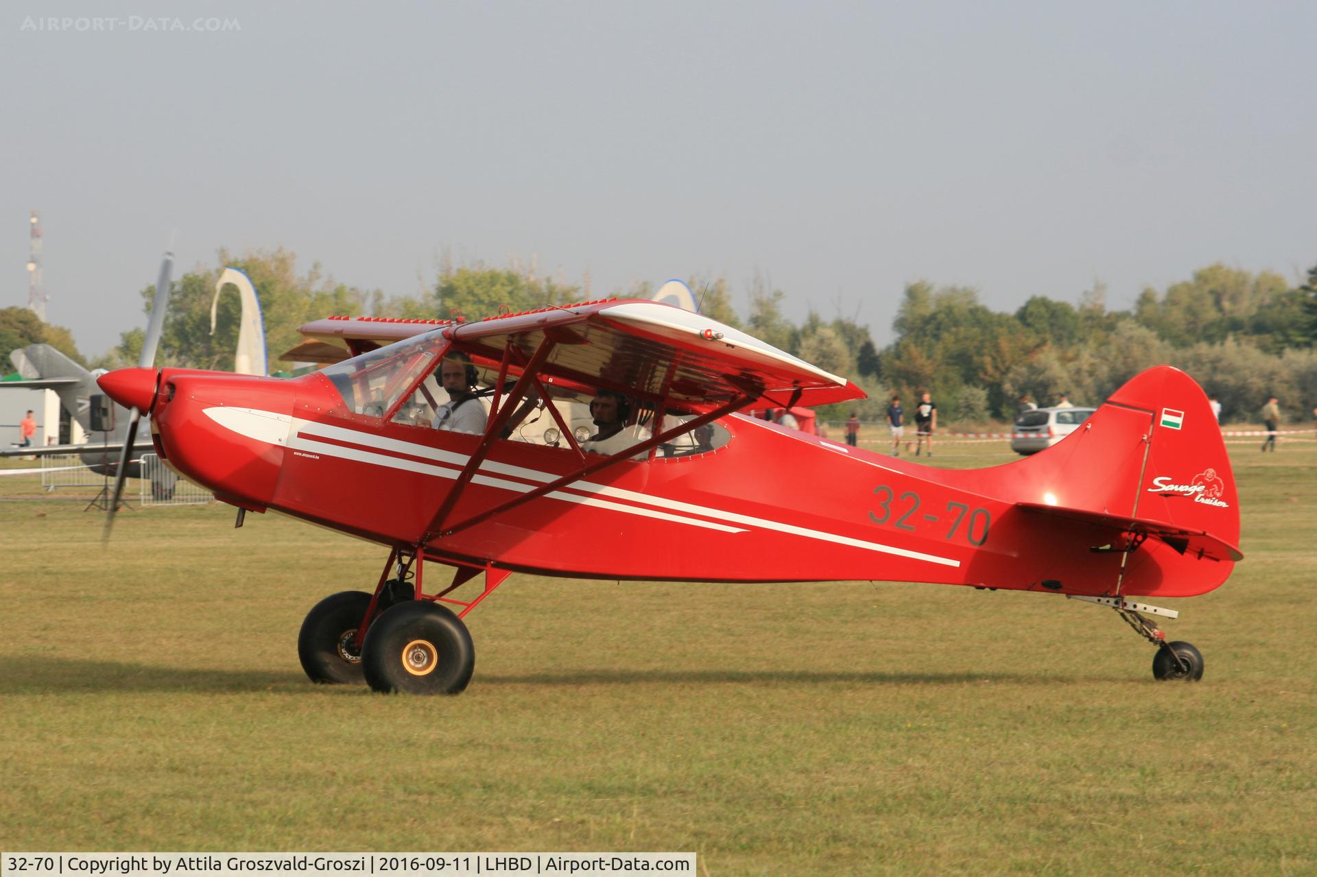 32-70, 2010 Zlin Savage Cruiser C/N 202, LHBD - Börgönd Airport, Hungary. Börgönd Air Show 2016
