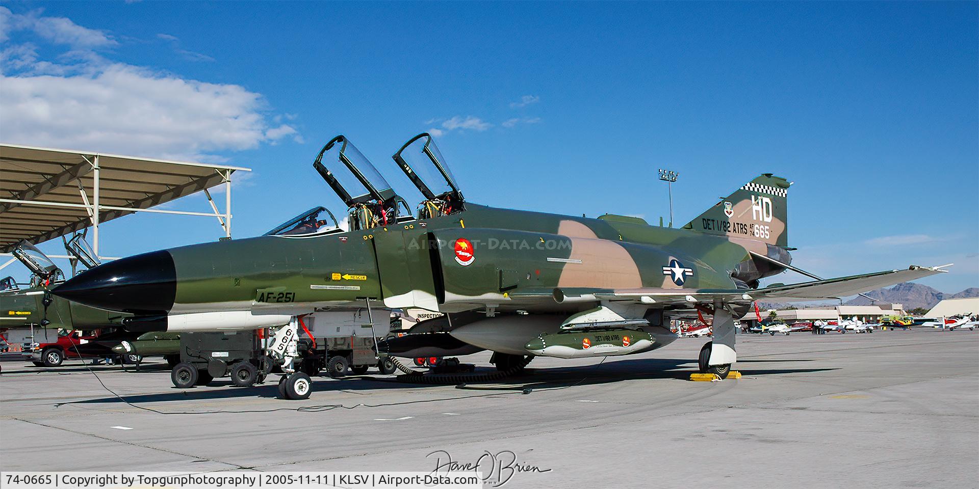 74-0665, 1972 McDonnell Douglas F-4E Phantom II C/N 4816, F-4 Demo jet