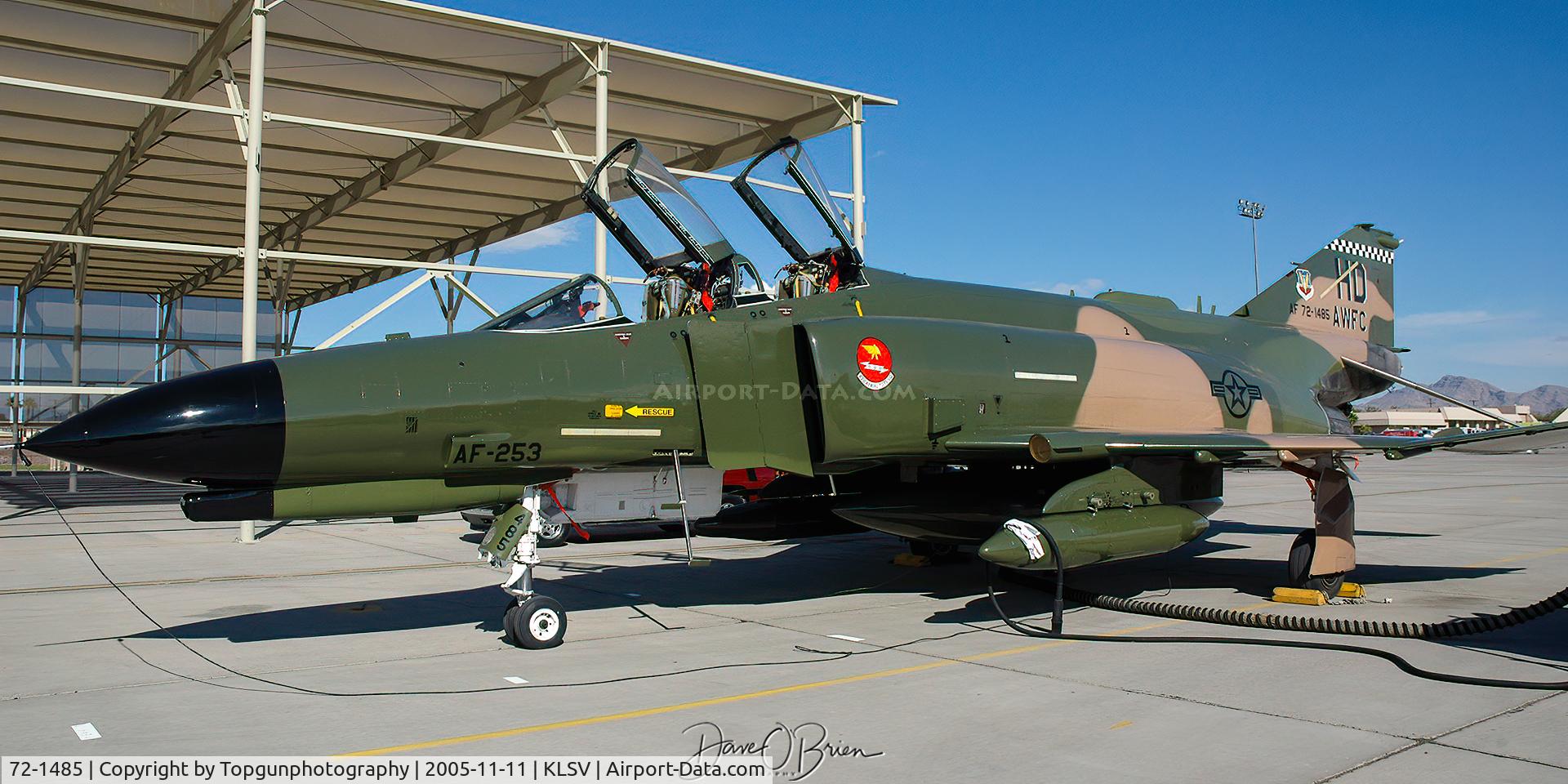 72-1485, 1972 McDonnell Douglas F-4E Phantom II C/N 4442, F-4E Demo back up