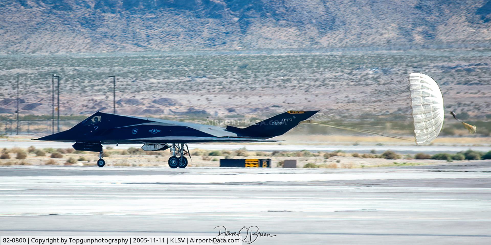 82-0800, 1982 Lockheed F-117A Nighthawk C/N A.4025, 8th FS