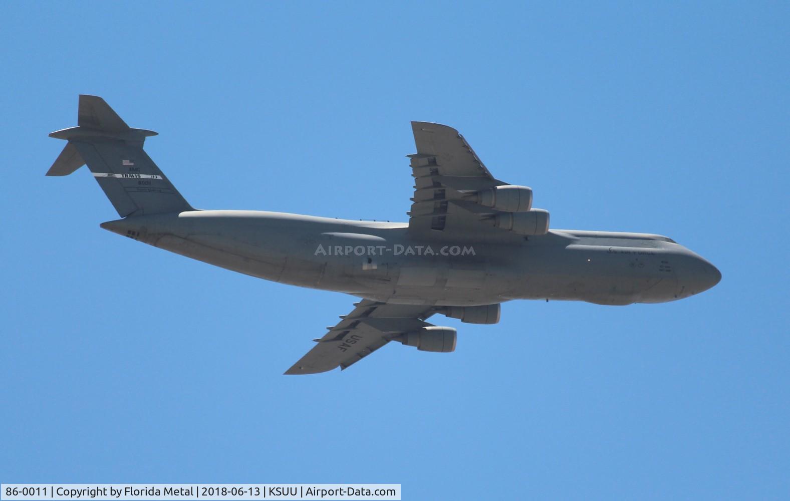 86-0011, 1986 Lockheed C-5M Super Galaxy C/N 500-0097, C-5M zx