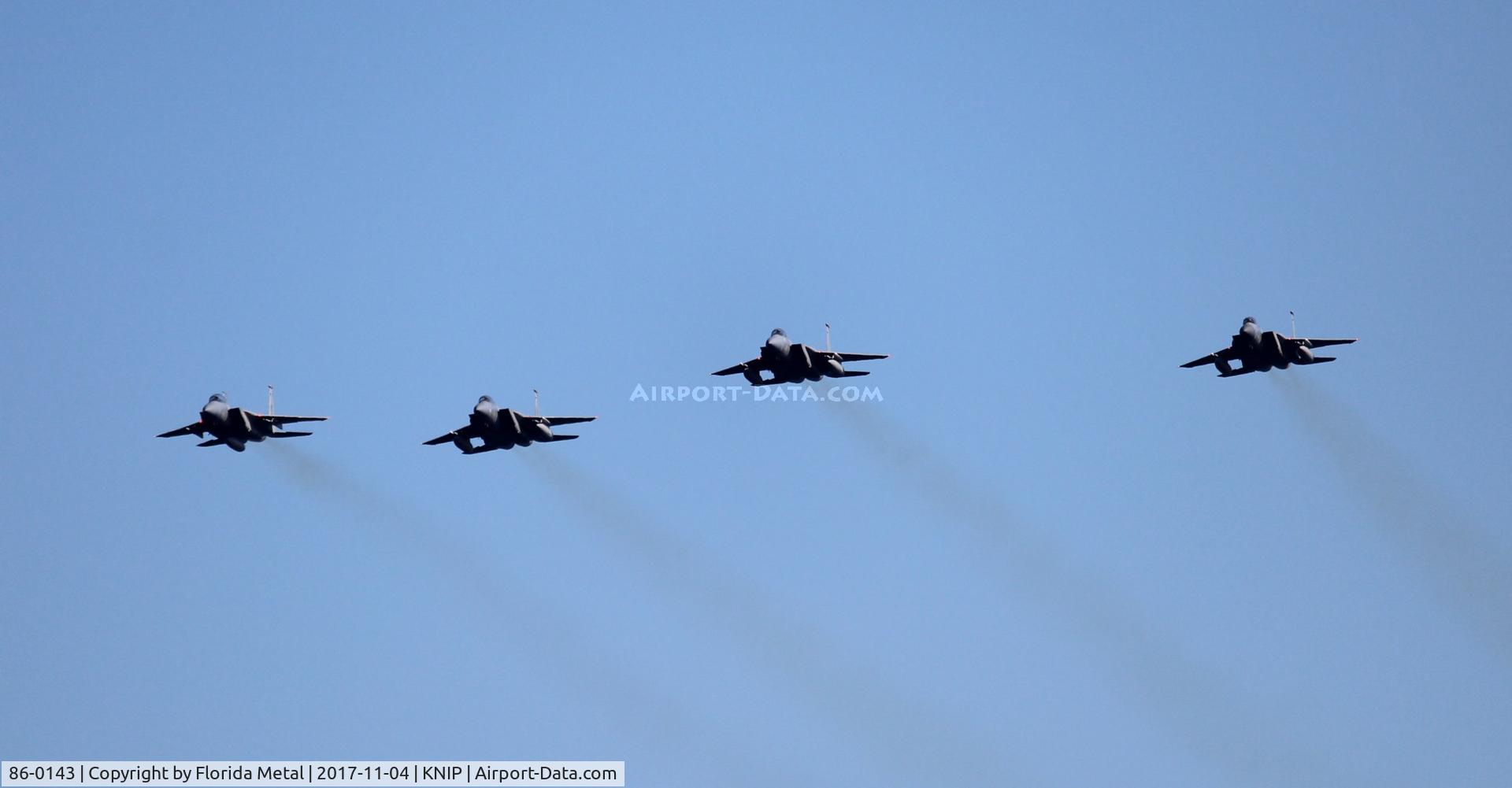 86-0143, 1986 McDonnell Douglas F-15C Eagle Eagle C/N 0988/C371, NAS JAX 2017