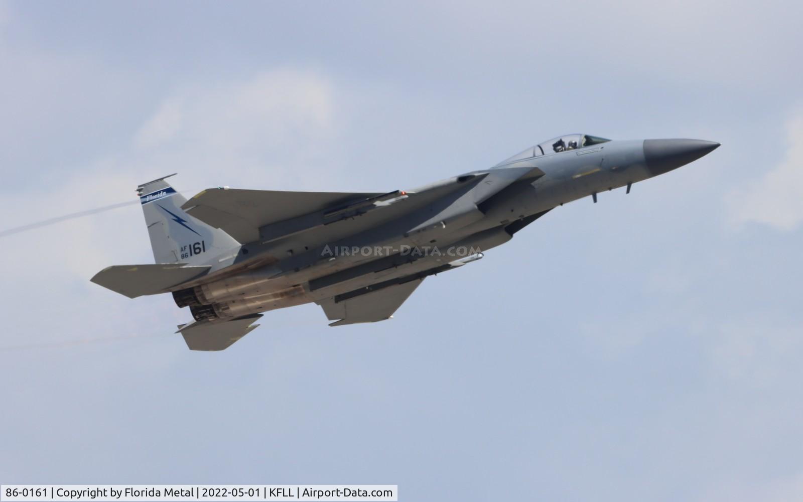 86-0161, 1986 McDonnell Douglas F-15C Eagle C/N 1008/C389, F-15 zx