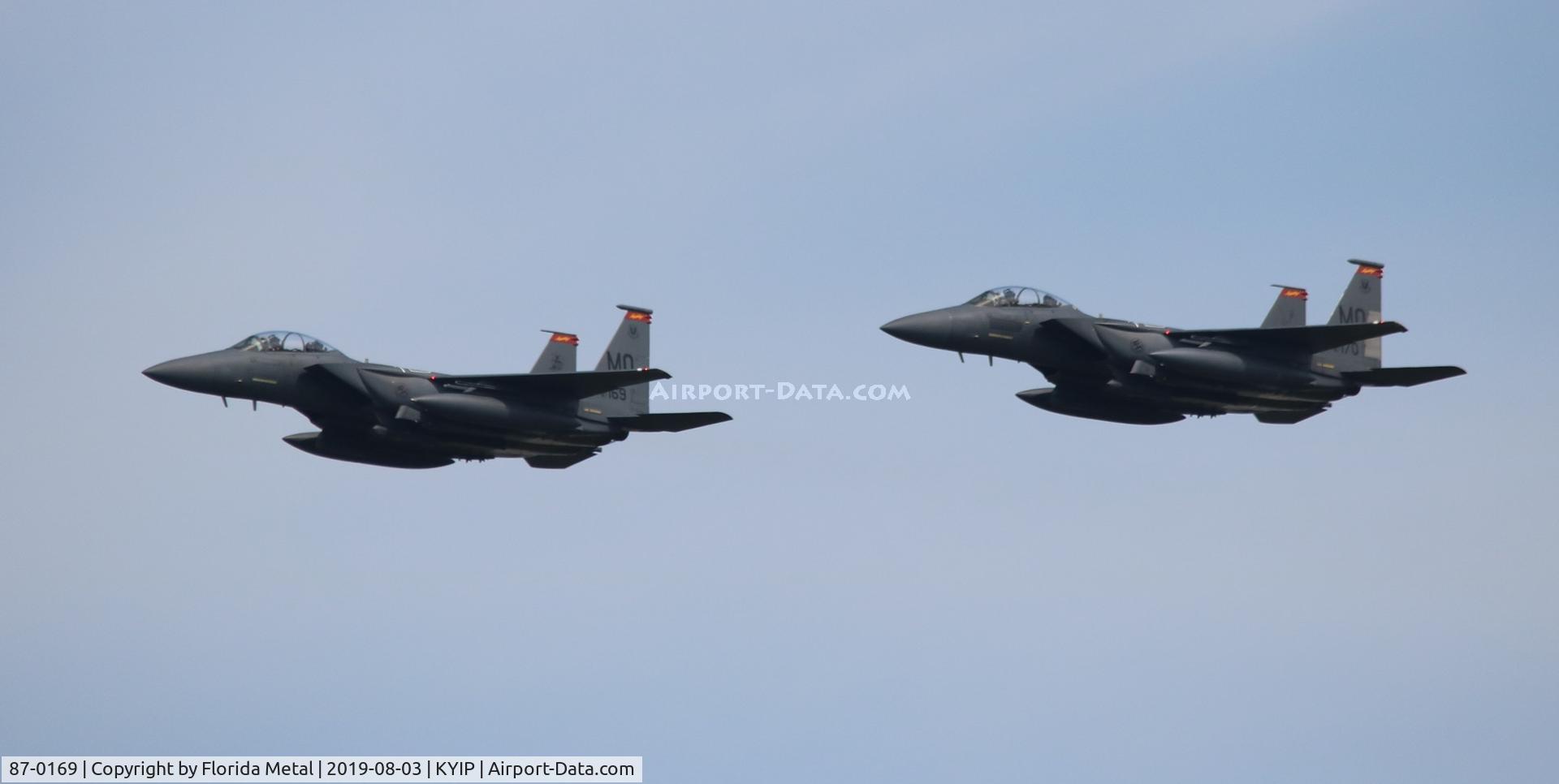 87-0169, 1987 McDonnell Douglas F-15E Strike Eagle C/N 1034/E009, F-15 zx