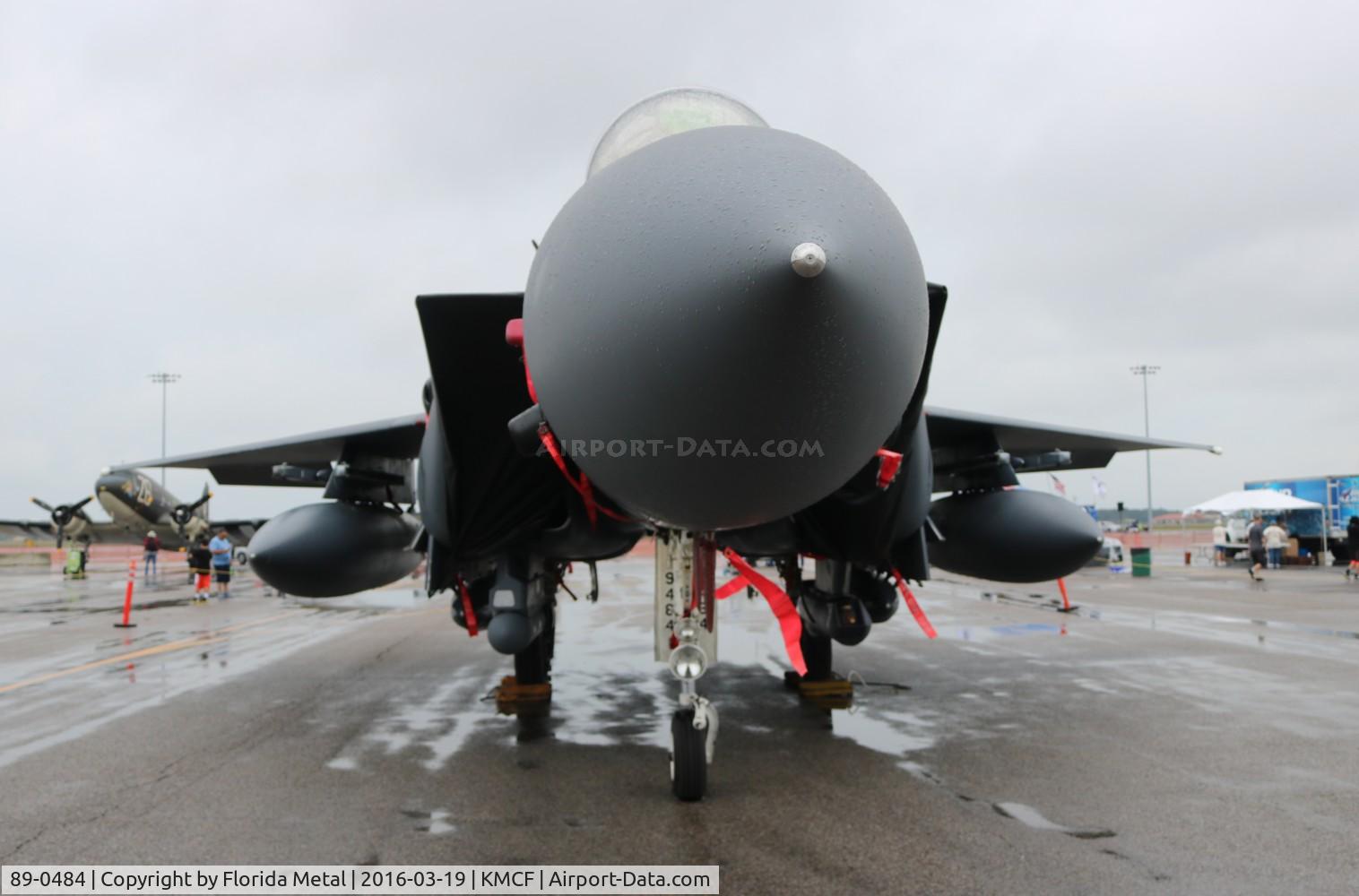 89-0484, 1989 McDonnell Douglas F-15E Strike Eagle C/N 1131/E106, F-15 zx