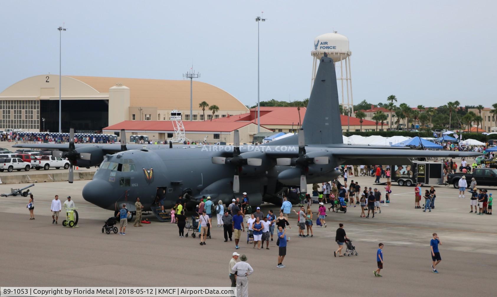 89-1053, 1989 Lockheed AC-130U Spooky II C/N 382-5201, AC-130 zx