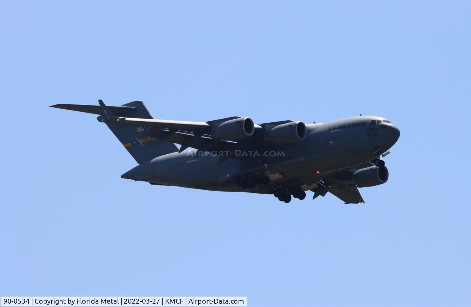 90-0534, 1990 McDonnell Douglas C-17A Globemaster III C/N P-9, MacDill Air fest 2022
