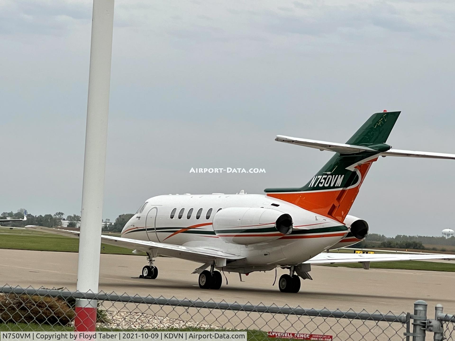 N750VM, 2010 Hawker Beechcraft 750 C/N HB-69, Sitting on the REVV Aviation Ramp