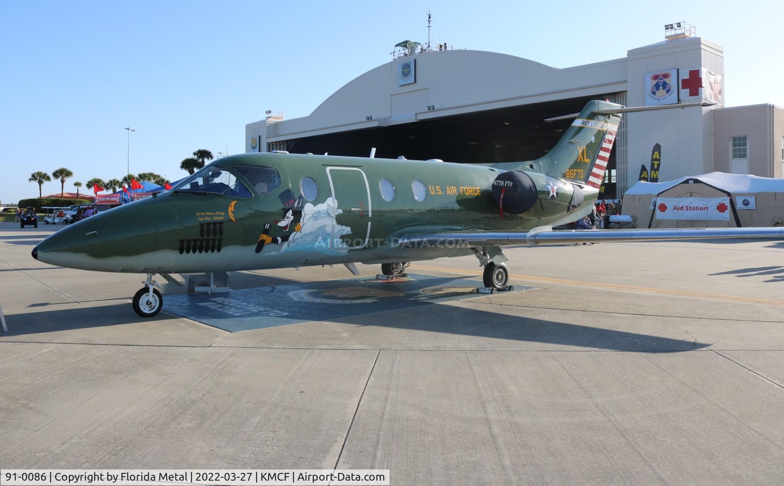 91-0086, 1991 Beechcraft T-1A Jayhawk C/N TT-27, T-1A zx