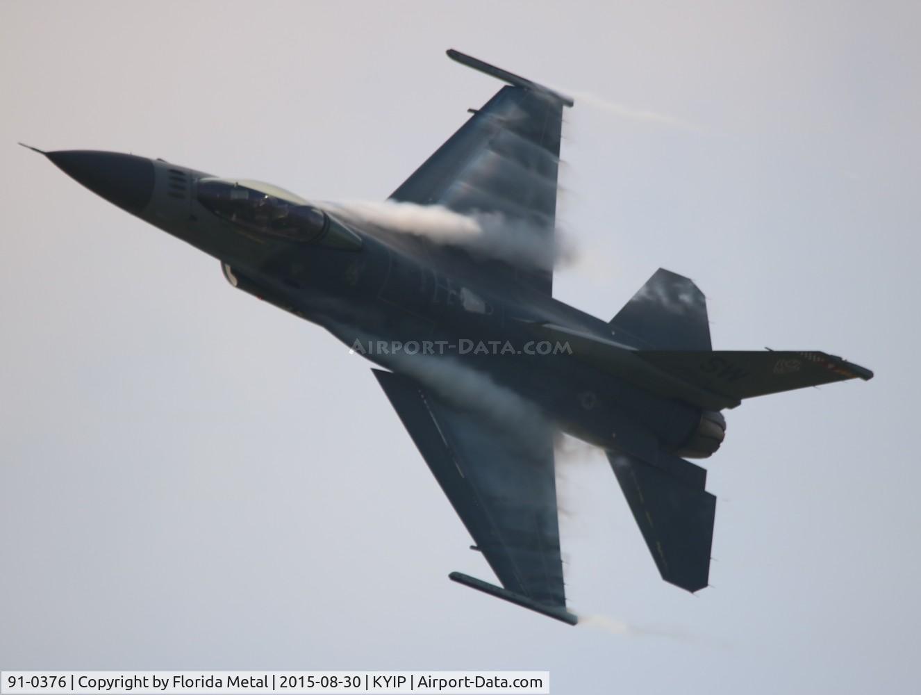 91-0376, 1991 General Dynamics F-16C Fighting Falcon C/N CC-74, F-16C zx