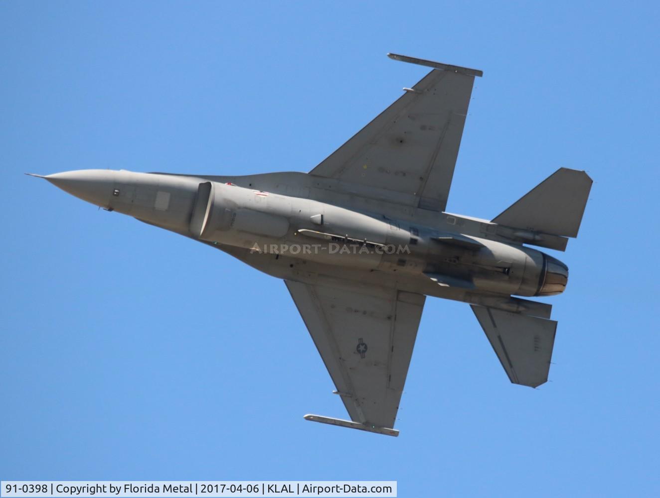 91-0398, 1993 General Dynamics F-16C Fighting Falcon C/N CC-86, F-16C zx LAL