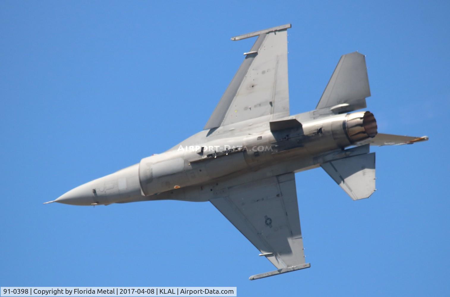 91-0398, 1993 General Dynamics F-16C Fighting Falcon C/N CC-86, F-16C zx LAL